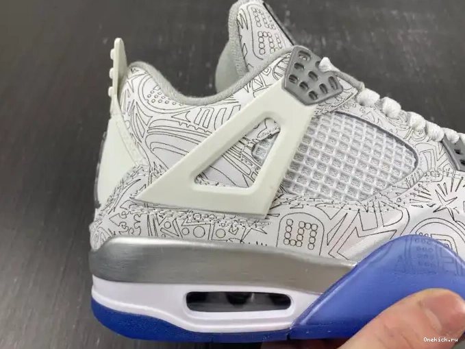 One Kick Jordan Laser 4 Anniversary Retro 30th 705333-105 0609